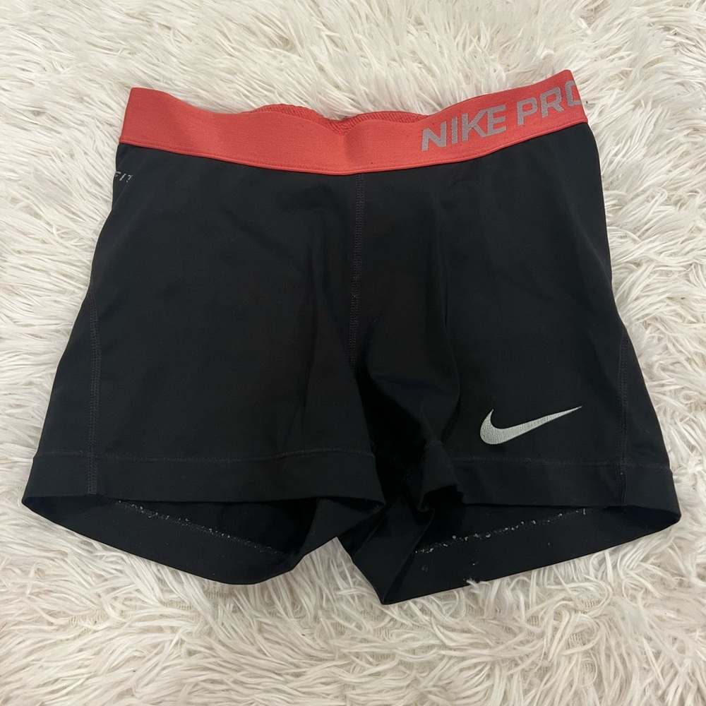 Red Strap Nike Pros